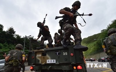 朝鮮民主主義人民共和国　韓米軍事演習への非難続ける - ảnh 1