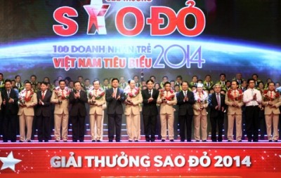 代表的な若い実業家に赤星賞 - ảnh 1