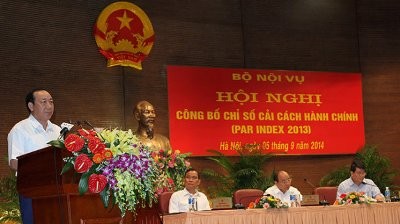 ２０１３年の行政改革指数が発表された - ảnh 1
