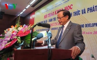 ハノイ解放60周年でシンポジウムが開かれる - ảnh 1