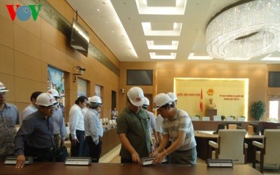 ハイ副首相、国会議事堂建設現場を視察 - ảnh 1