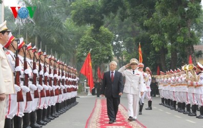 チョン書記長、人民安全保障学院の始業式に列席 - ảnh 1