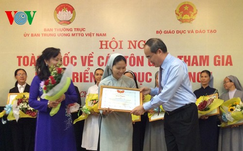 幼稚園教育に参加している各宗教に関する全国会議 - ảnh 1