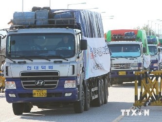 韓国統一部、北の人道支援めぐりＷＦＰと覚書締結 - ảnh 1