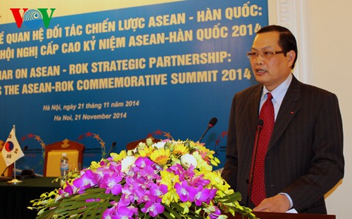 アセアンと韓国との戦略的パートナー関係でシンポジウム - ảnh 1