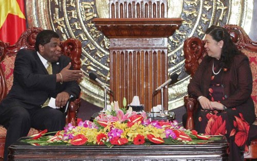 フォン国会副議長、IPU事務総長と会見 - ảnh 1