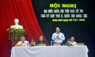 フック副首相、クアンナム省の有権者と会合 - ảnh 1