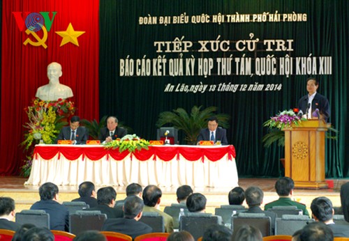 ズン首相、ハイフォン市の有権者と会合 - ảnh 1