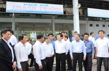 サン国家主席、カインホア省　視察 - ảnh 1