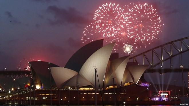 世界各国、新年を迎える - ảnh 1