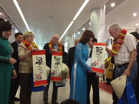 新年に当たり、1000人あまりの外国人観光客が訪越 - ảnh 1