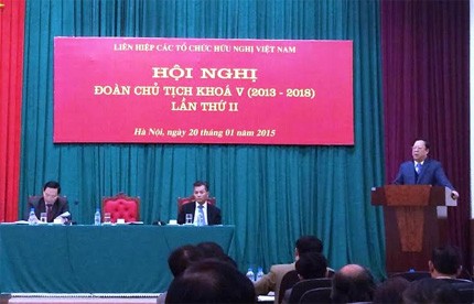 友好諸組織連合会の第5期執行委員会第2回会議が始まる - ảnh 1