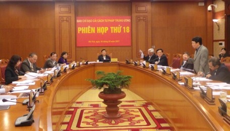 司法改革中央指導委員会第１８回会議 - ảnh 1