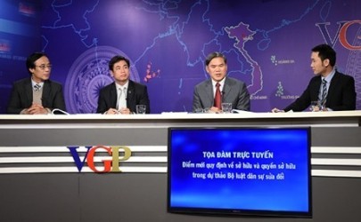 民事法改正案でオンライン座談会が開かれる - ảnh 1