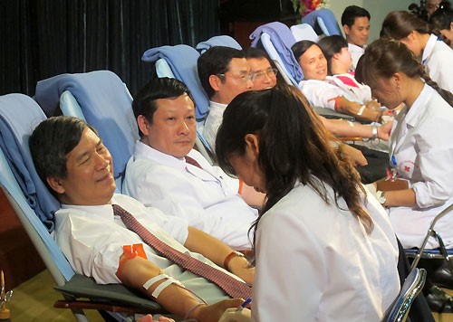 新年にあたり、献血運動はじまる - ảnh 1