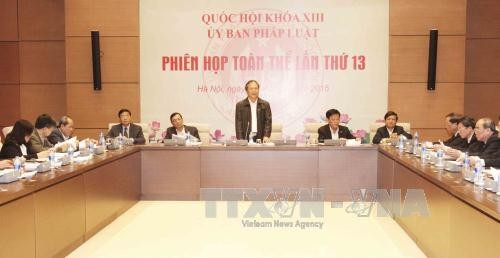 国会法律委員会第13回総会が続く - ảnh 1