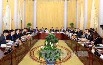 サン国家主席、米国・ASEANビジネス評議会会長と会見 - ảnh 1