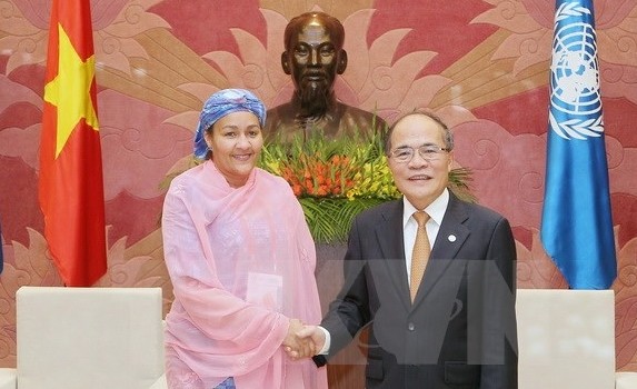 フン国会議長、国連事務総長特別顧問と会見 - ảnh 1