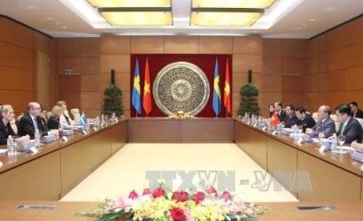 フン国会議長、スウェーデン国会議長と会談 - ảnh 1