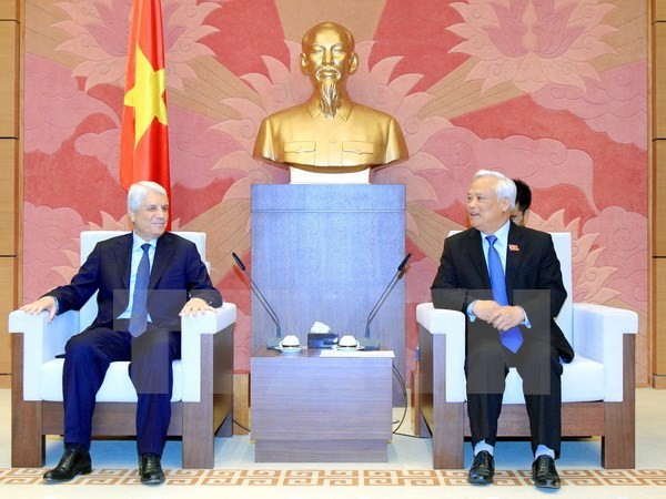 リュ国会副議長、アルジェリア司法大臣と会見 - ảnh 1