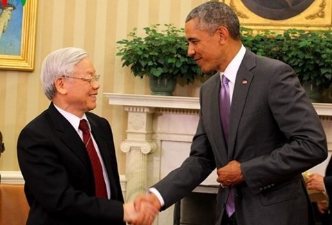 チョン書記長のアメリカ訪問に関する世論の声 - ảnh 1