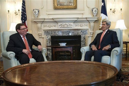 関係正常化「長く複雑」＝国交回復は「歴史的」－米キューバ外相会談 - ảnh 1