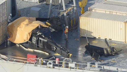 普天間問題の原点で溝　官房長官、沖縄知事と集中協議 - ảnh 1