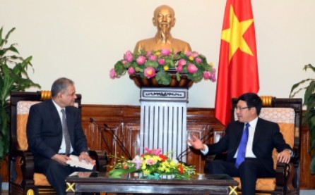 ミン副首相兼外相　パキスタン外務次官と会見 - ảnh 1