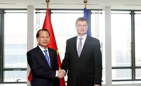 ニン副首相、EC副委員長と会見 - ảnh 1