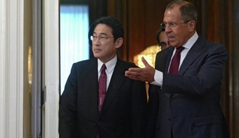 日ロ外相会談 平和条約交渉の再開で合意 - ảnh 1