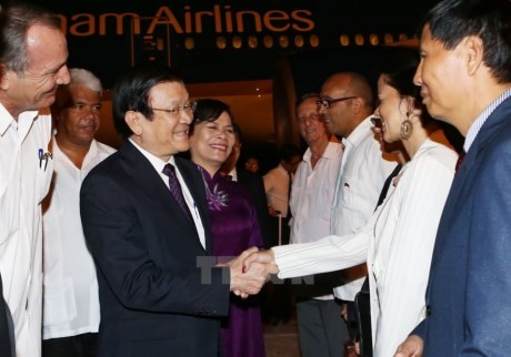 サン主席、キューバ公式訪問を開始 - ảnh 1