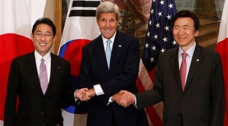 日米韓外相会談 朝鮮の挑発に自制求める - ảnh 1