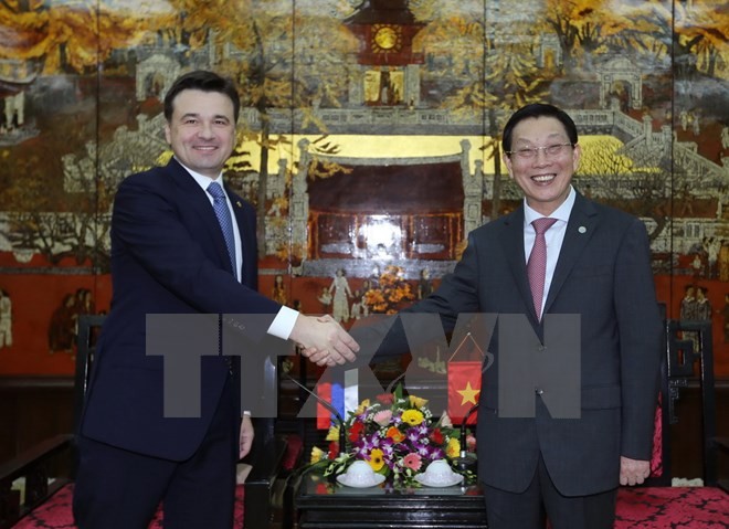 ハノイとモスクワ、多分野で協力を強化 - ảnh 1