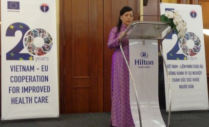 医療分野でのＥＵ欧州連合協力関係樹立２０年記念 - ảnh 1