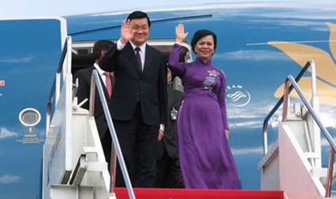 サン国家主席、ドイツ国賓訪問を始める - ảnh 1