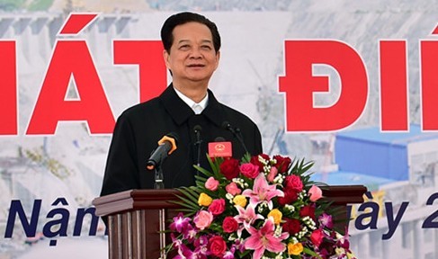 ライチャウ水力発電所の第１号機の落成式 - ảnh 1