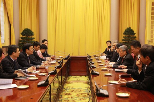 サン主席、ハノイ国家大学について語る - ảnh 1