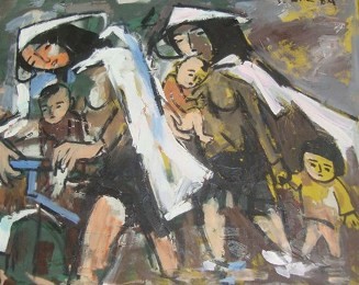 ベトナム女性への感謝　を込めた「ベトナムの花」絵画展 - ảnh 1