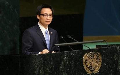 ダム副首相、「エイズ終結ハイレベル会合」に出席中 - ảnh 1