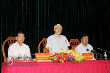 チョン党書記長、バリア・ブンタウ省を訪問 - ảnh 1