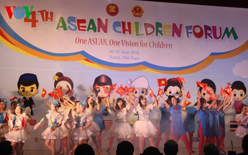 第4回ASEAN の子どもフォーラム始まる - ảnh 1