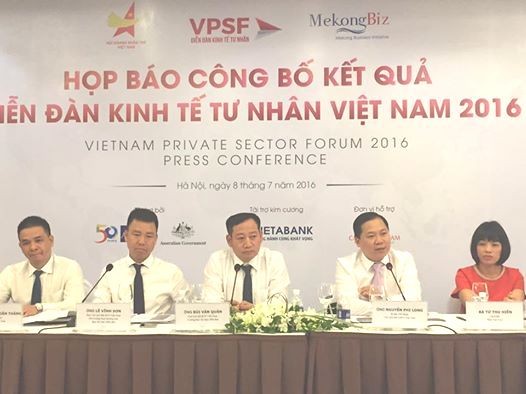 「ベトナム民間経済フォーラム2016」白書を発表 - ảnh 1