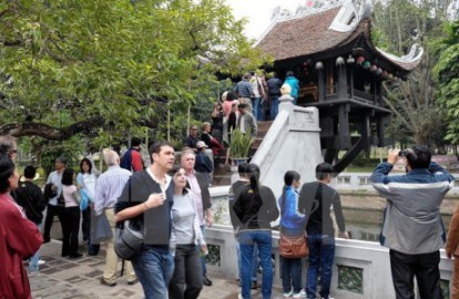 今年半年、ハノイ訪問観光客１１００万人 - ảnh 1