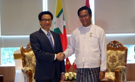 ダム副首相、ミャンマー副大統領と会見 - ảnh 1