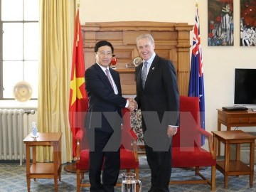 ミン副首相兼外相、ニュージーランドを訪問中 - ảnh 1