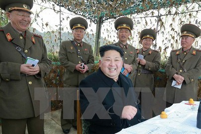 朝鮮 韓国大統領府襲撃の想定で訓練 - ảnh 1