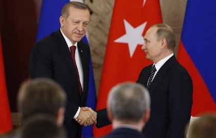 ロシアとトルコ 両首脳が会談 関係正常化をアピール - ảnh 1