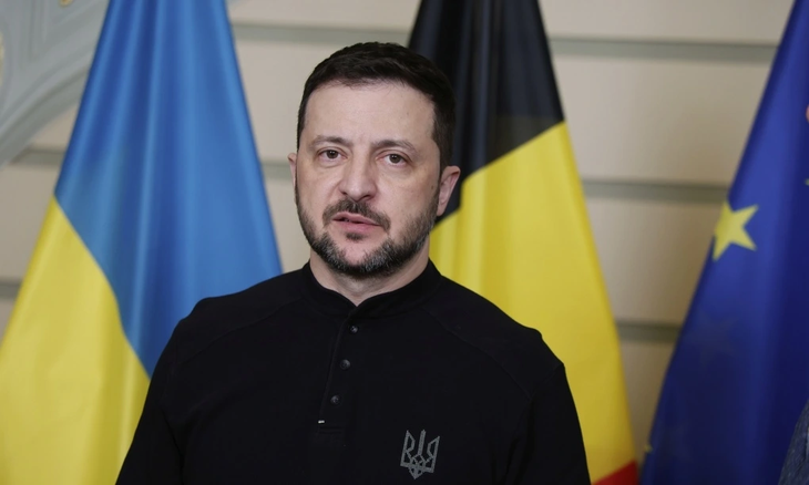 ゼレンスキー氏、サウジ皇太子と会談　米・ウクライナ協議控え - ảnh 1