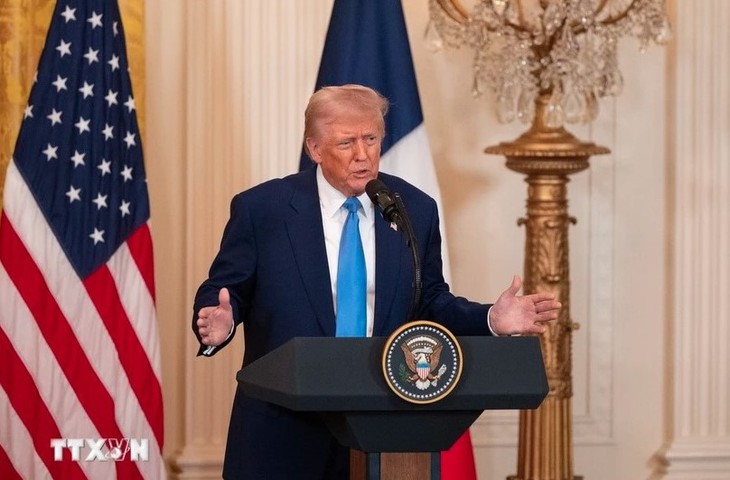 イランへの攻撃「急がない」 トランプ大統領、協議を優先 米紙報道 - ảnh 1