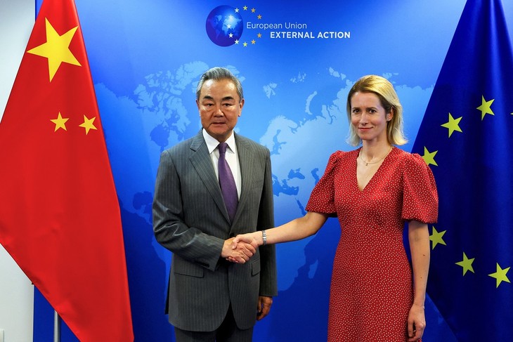 EU、中国にレアアース輸出規制解除求める 対ロ支援にも懸念 - ảnh 1